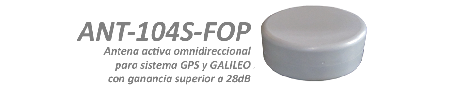 antena activa de gps y galileo